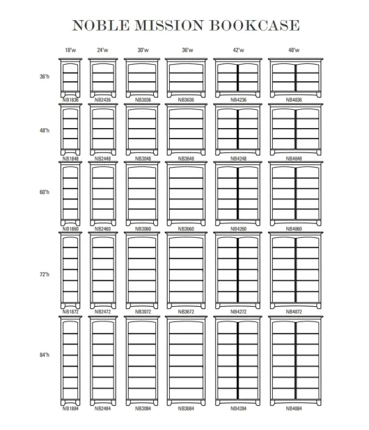 Noble Mission Bookcase