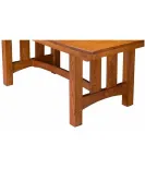 Country Shaker Trestle Dining Table