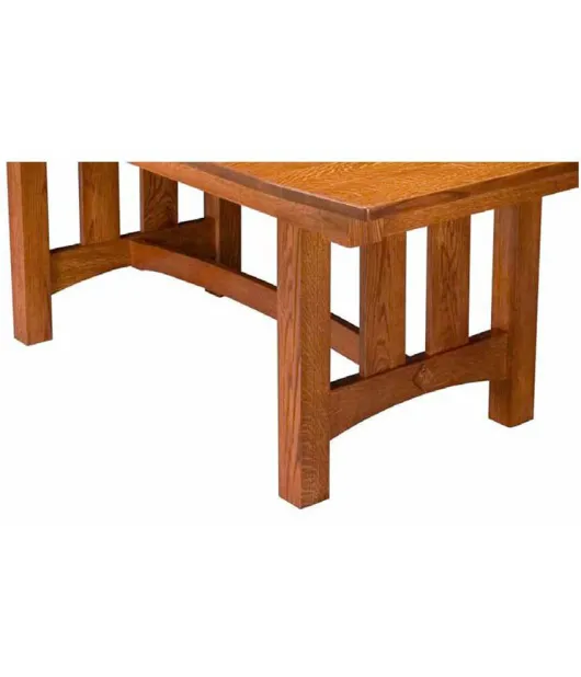 Country Shaker Trestle Dining Table