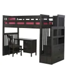 Kingston Loft Bed with Desk & Chair