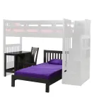 #1820 Hammond End Ladder Bunk Bed