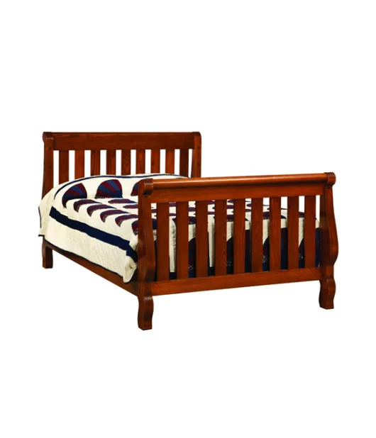 Hoosier Convertible Sleigh Crib