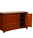 McCoy 4 Drawer Dresser with Door