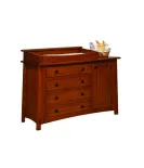 McCoy 4 Drawer Dresser with Door