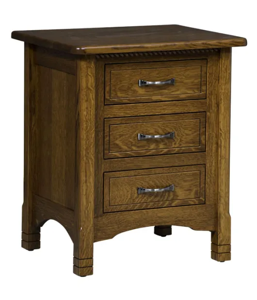 West Lake 3 Drawer Nightstand