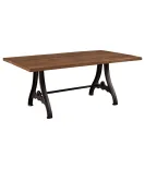 Iron Forge Trestle Leg Dining Table