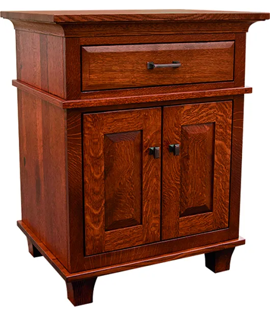 Rockwell 1 Drawer 2 Door Night Stand