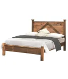 Reclaimed Post Mission Bedroom Set