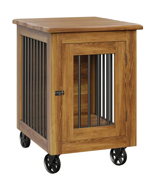 Small Dog Crate with Front Hinged Door