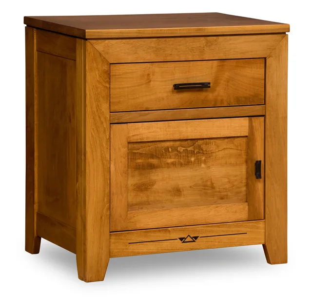 Addison 27" 1 Drawer 1 Door Nightstand