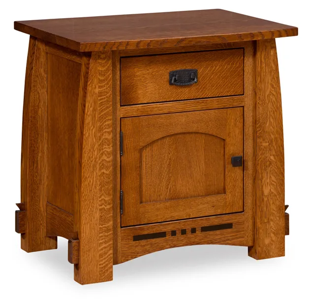 Colebrook 1 Door 1 Drawer Nightstand