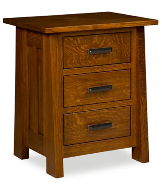 Freemont Mission 27 & 30" 3 Drawer Nightstand