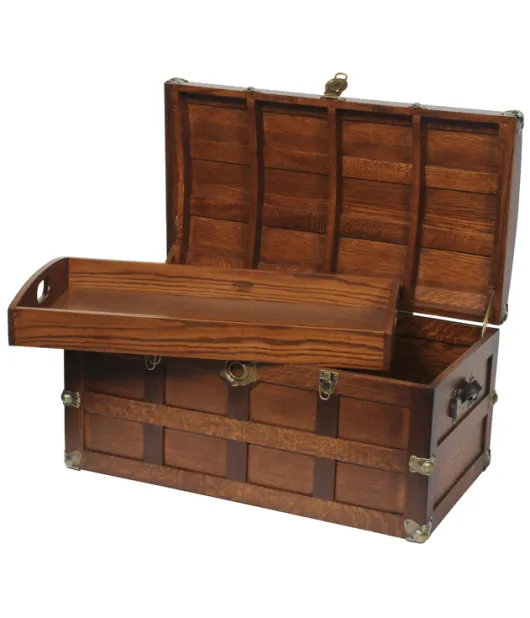 Steamer Trunk with Cedar Bottom