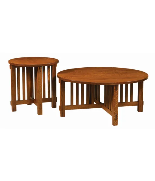 Rio Mission Round Coffee Table