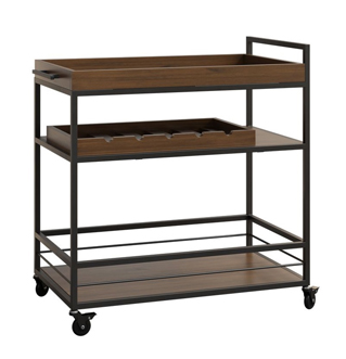 Fresno Wine Serving Cart