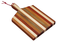 Amish Made 5-Piece Wood Cutting Board Set wi​th Stand